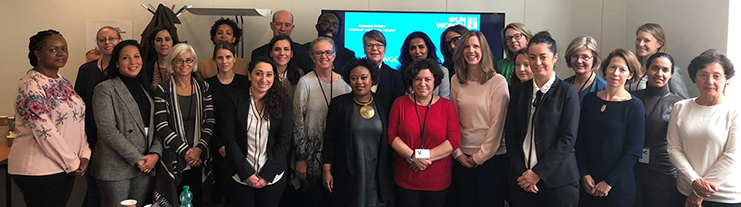 Participants at the fifth Steering Committee meeting of Making Every Woman and Girl Count. Photo: UN Women Participants at the fifth Steering Committee meeting of Making Every Woman and Girl Count. Photo: UN Women