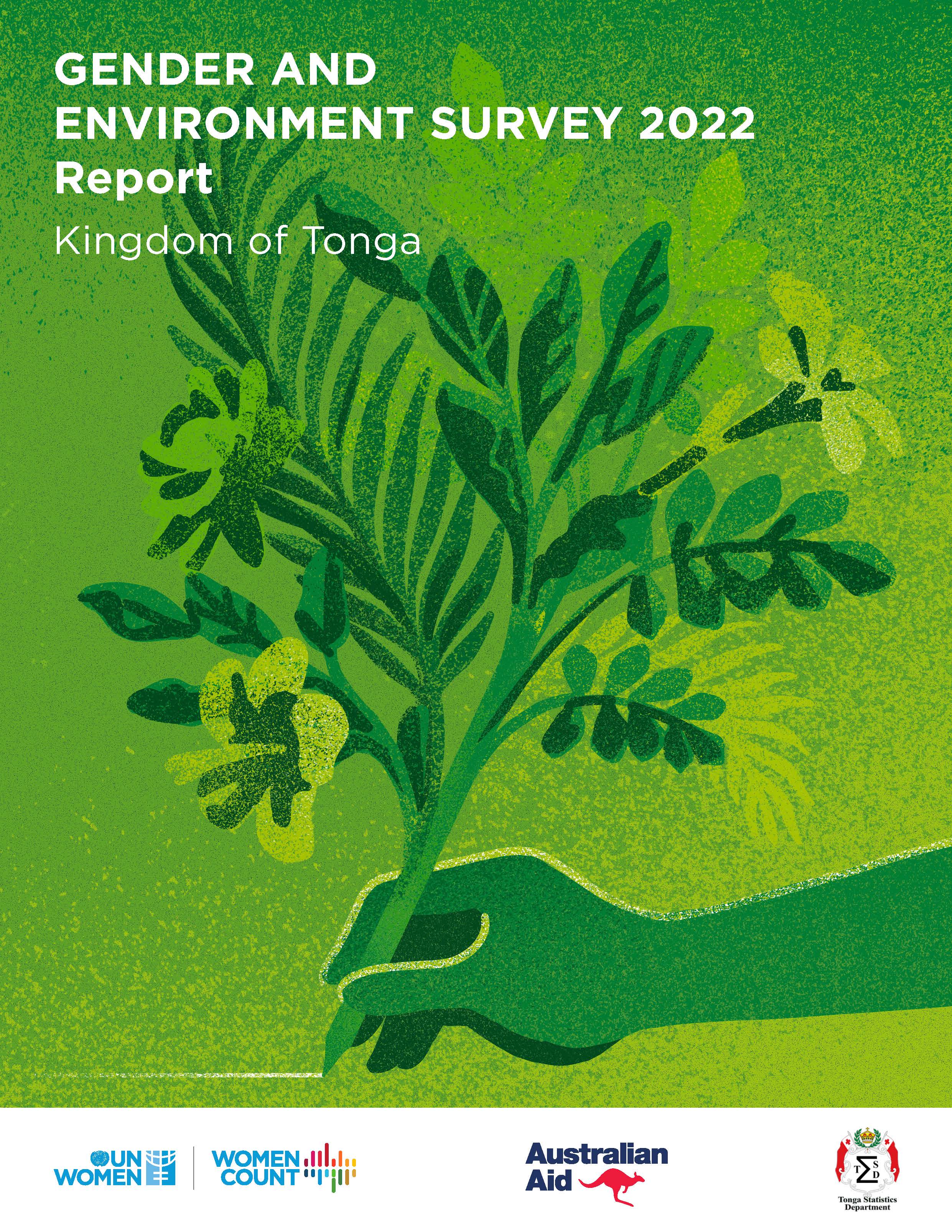 tonga gender environment survey