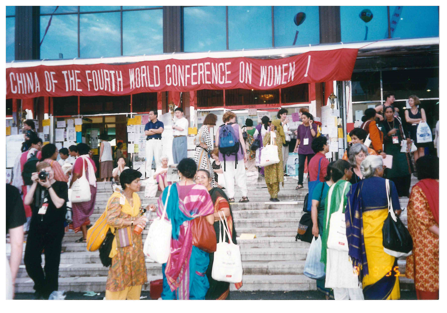 Fourth World Conference on Women in Beijing. Photo: Gender and Development Beijing NGO Forum