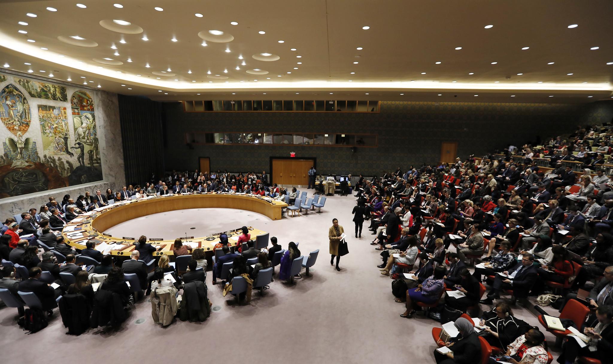 UN Security Council during the Open Debate on Women, Peace and Security in 2019. Photo: UN Women/Ryan Brown