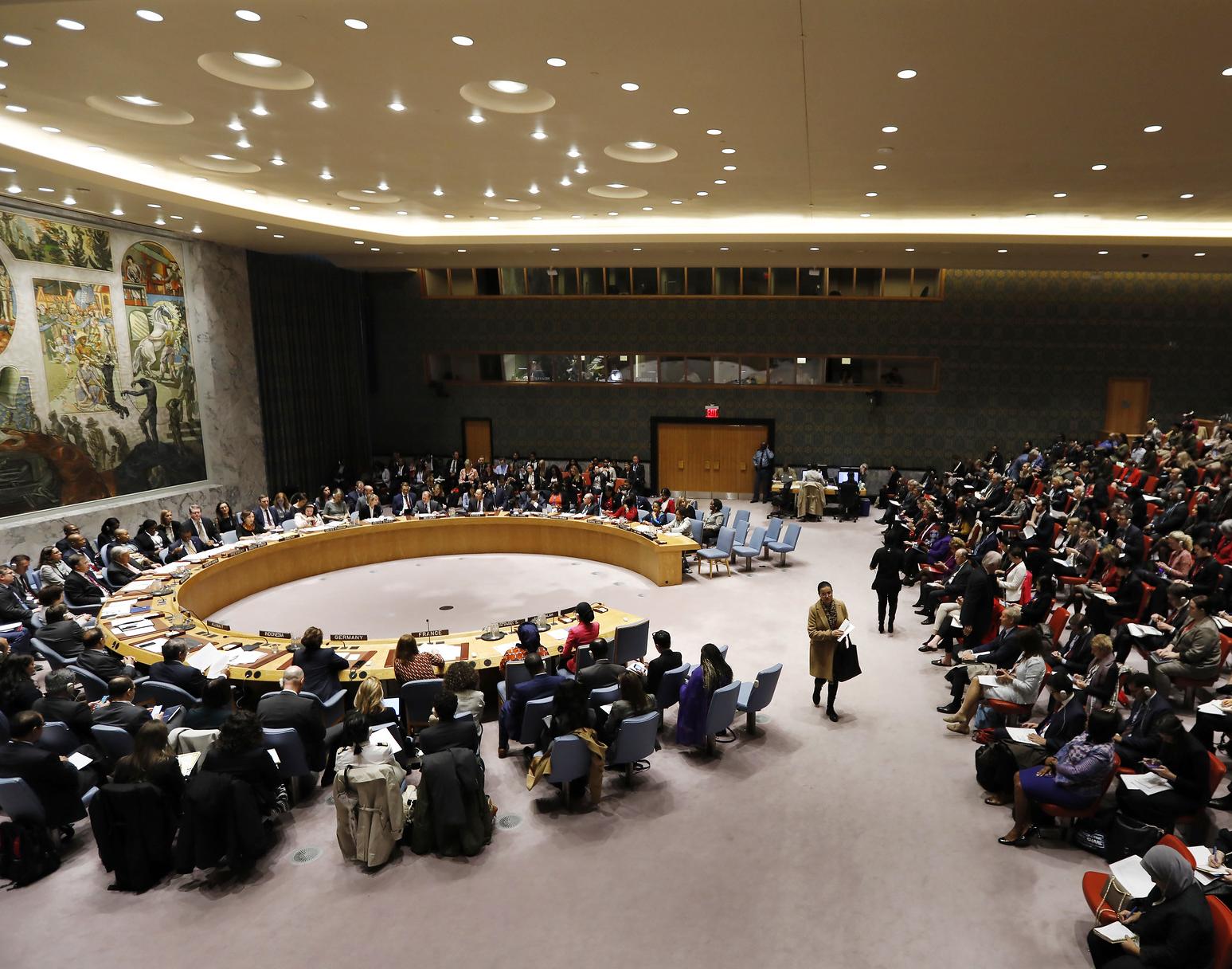 UN Security Council during the Open Debate on Women, Peace and Security in 2019. Photo: UN Women/Ryan Brown