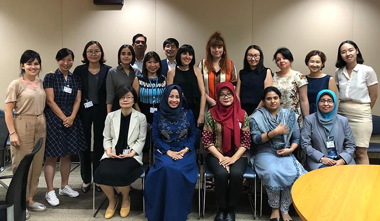 The second meeting of the Subgroup on Gender Statistics Training took place in Bangkok on 15-17 July. Photo: UN Women Second subgroup meeting