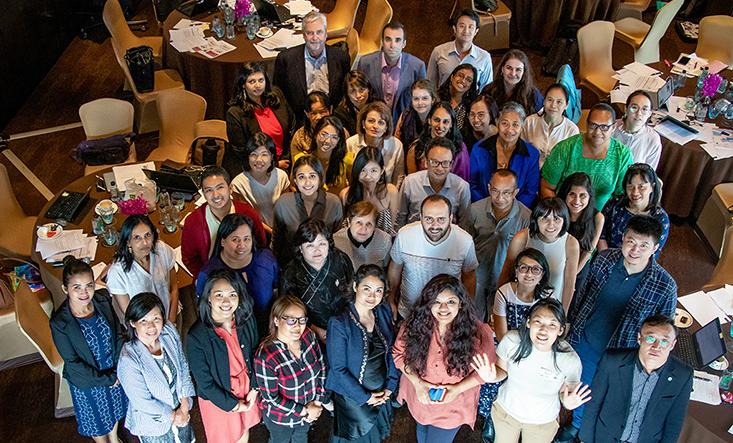 Data users and producers from across the Asia-Pacific region come together to discuss how to better communicate gender data. Photo: UN Women/Hansol Park. Communicating gender data workshop