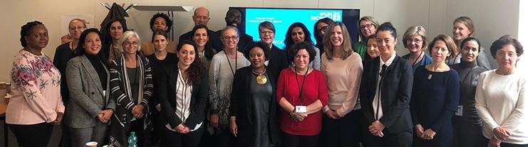 Participants at the fifth Steering Committee meeting of Making Every Woman and Girl Count. Photo: UN Women