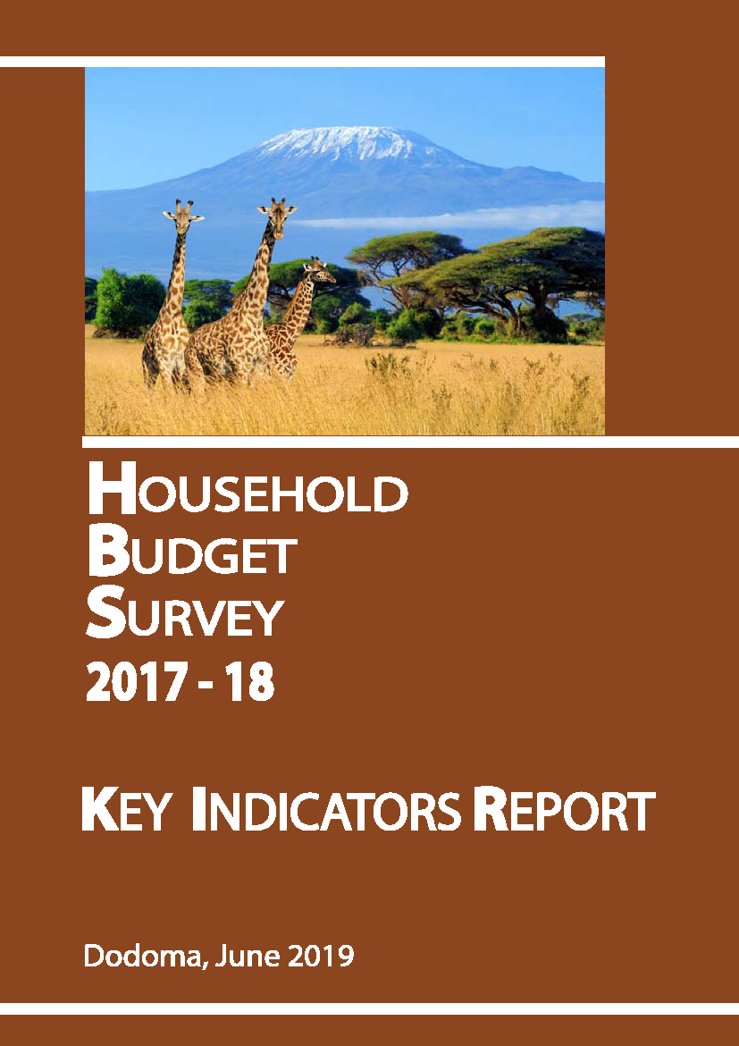 Key Indicators Report: Tanzania Household Budget Survey 2017-18 | UN ...