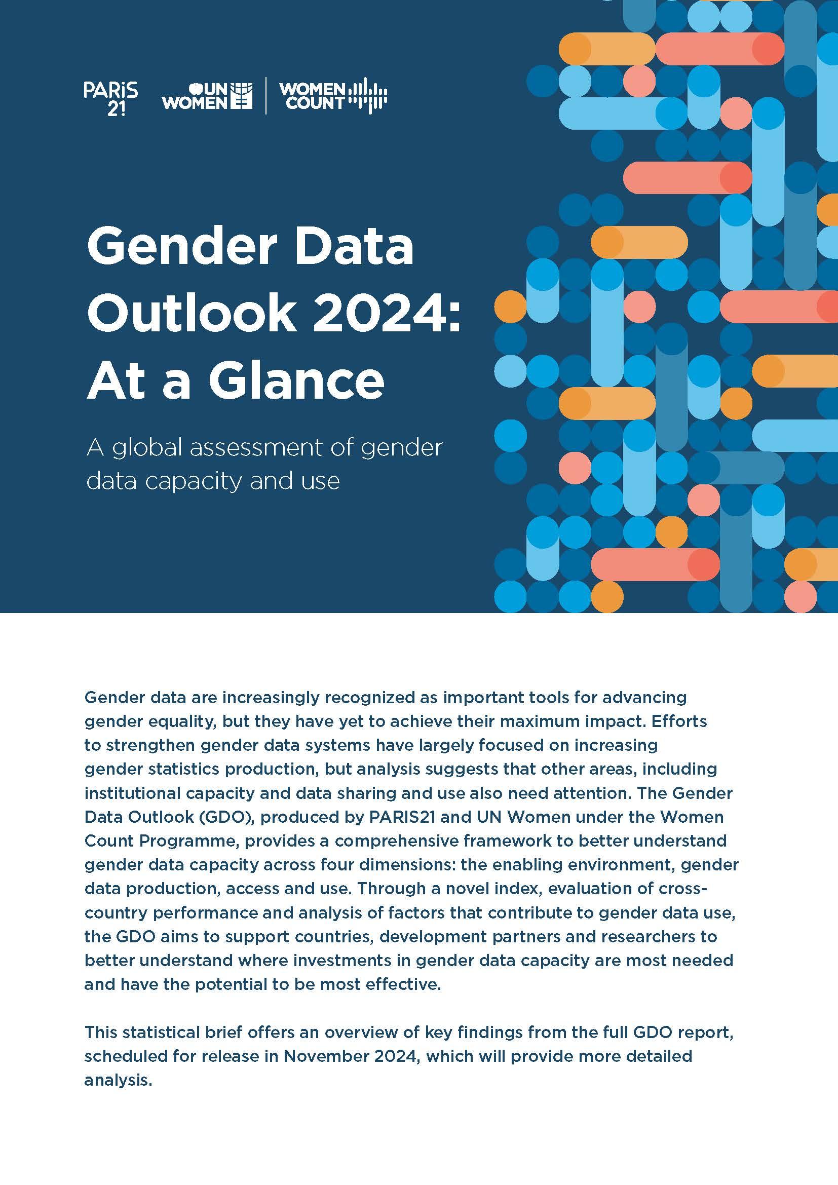 gender data outlook at a glance