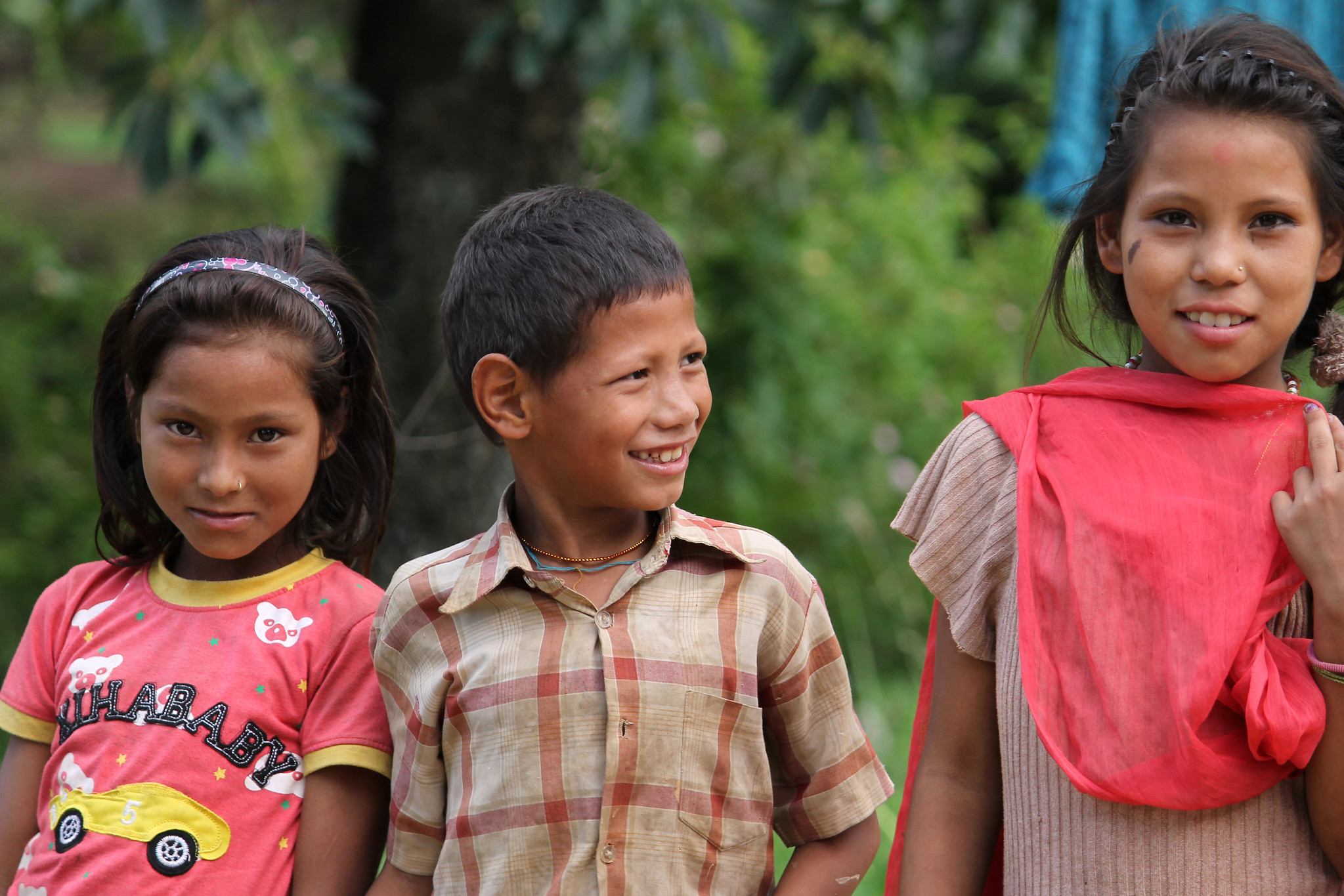 Children in Naubise, Dhading. Nepal.